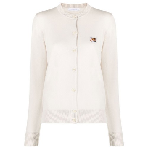 메종키츠네 폭스 헤드 패치 가디건 IW00506KT1036 (P701, 에크루)_이미지