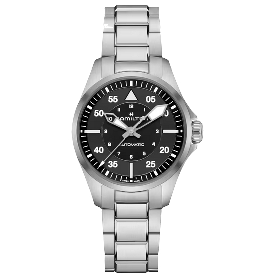 해밀턴 카키 에비에이션 파일럿 오토_H76215130
