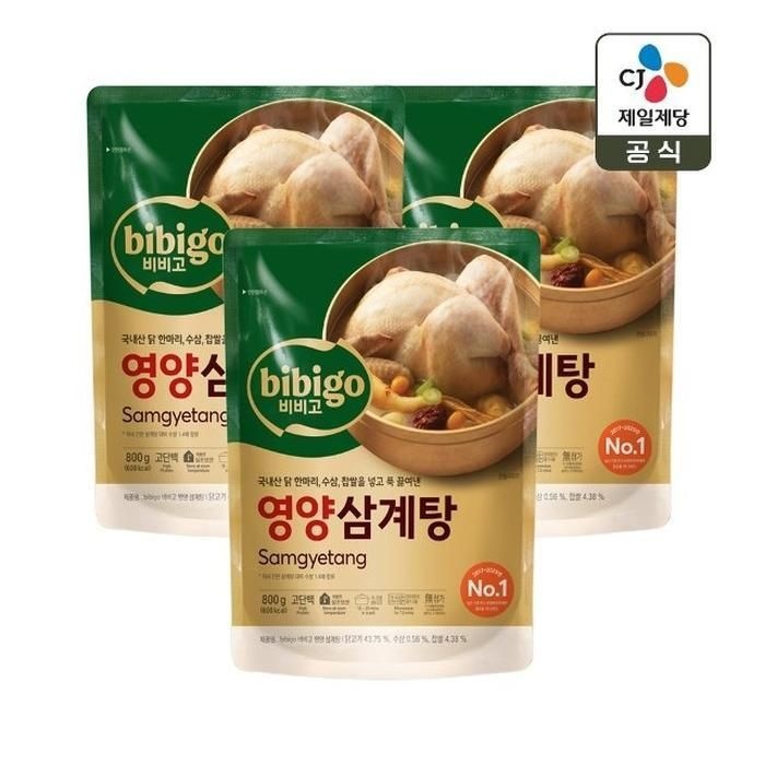 CJ제일제당 비비고 영양 삼계탕 800g이미지입니다. 누르면 해당 게시물로 새창이동합니다.
