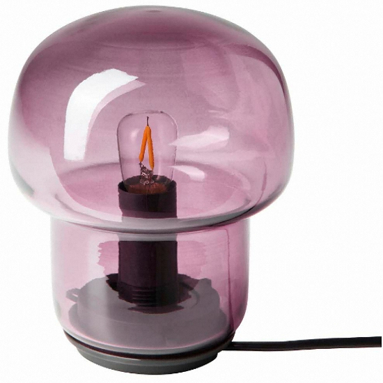 이케아 TOKABO 유리 단스탠드 (전구별도)_이미지