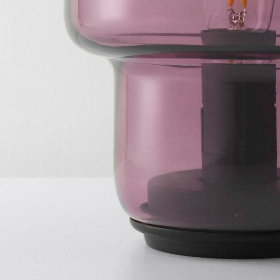 이케아 TOKABO 유리 단스탠드 (전구별도)_이미지