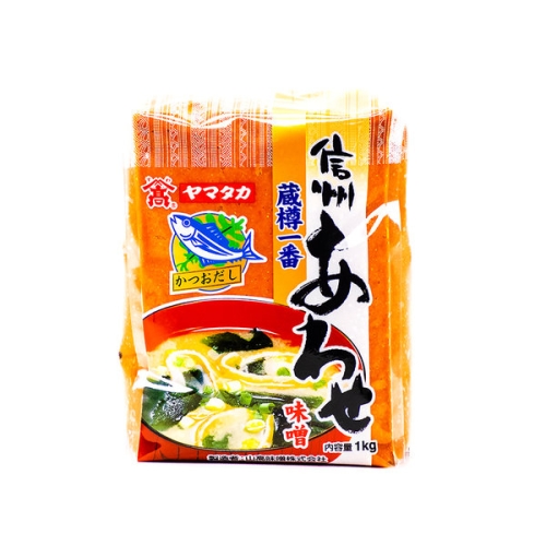 야마타카미소 신슈 아와세 된장 1kg [1개]