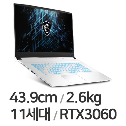 MSI GF시리즈 Sword GF76 A11UE 화이트 (SSD 512GB)_이미지