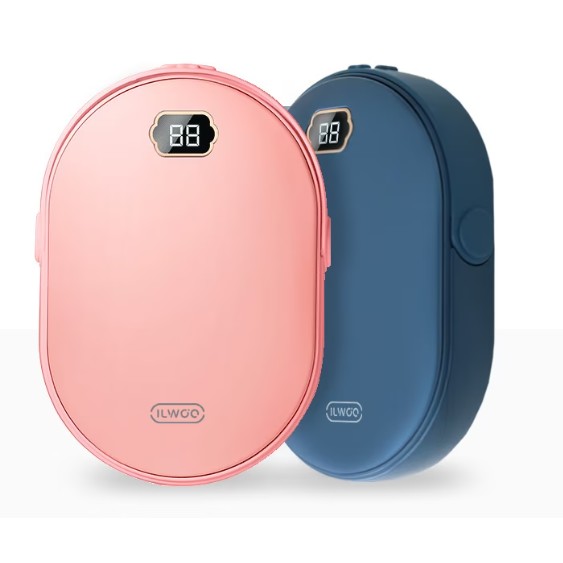 일우 핸들러 LED 휴대용 충전식 손난로 보조배터리 10000mAh_이미지