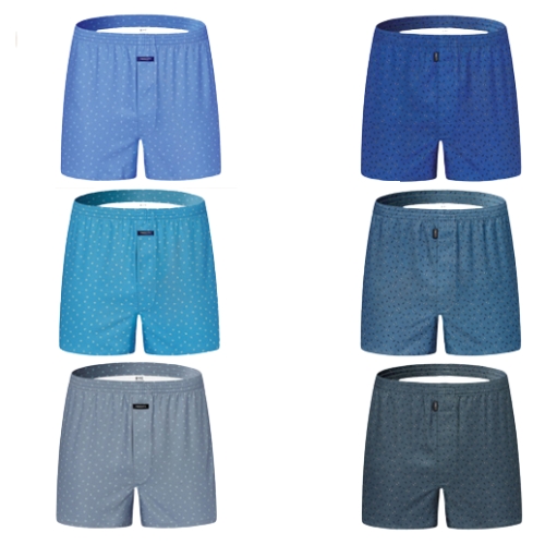 BYC 프리미엄 순면 면실크 트렁크 6종세트 BYMT1001