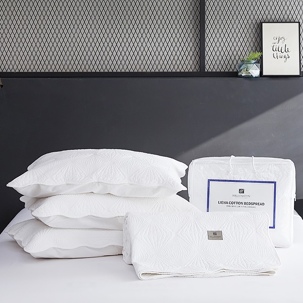 리에나 화이트코튼 베개커버