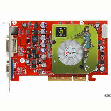 미디테크 GeForce 6200 미디테크 128MB AGP (2.2ns GDDR3)
