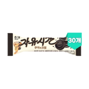해태제과 자유시간 쿠키앤크림 30g (30개)_이미지