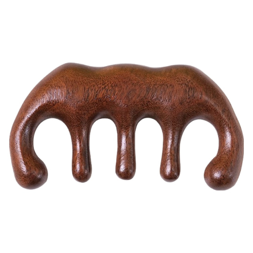 바디 두피 경락 박달나무 원목 괄사 C타입