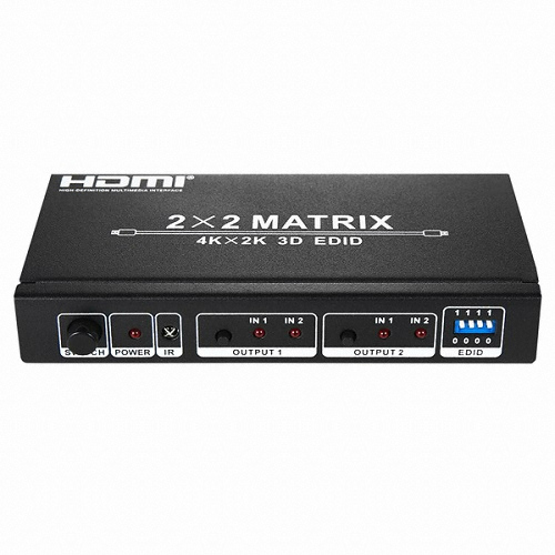 �������������ͽ� �ؽ�Ʈ 2:2 HDMI ��Ʈ���� ����ġ (NEXT-2202HDM)