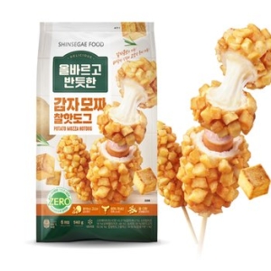 올반 올바르고 반듯한 감자 모짜 찰핫도그 90g (18개)_이미지