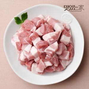 농협안심한돈 국내산 삼겹살 찌개용 500g (1개)