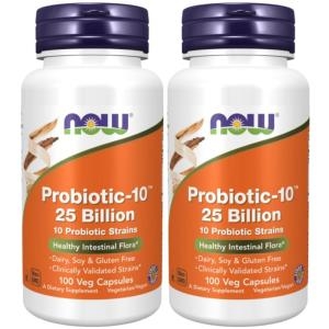 나우푸드 프로바이오틱-10 250억 유산균 100캡슐 (2개)
