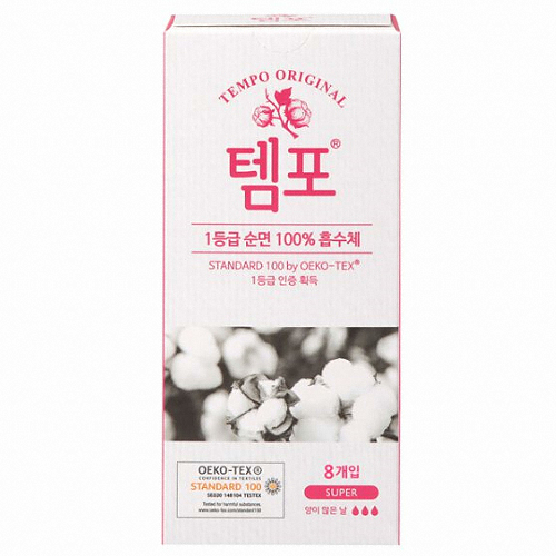 템포 오리지널 슈퍼 8개 (30팩(240개))_이미지