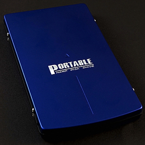 THE M HDD Enclosure 2.5 다크블루 (60GB)_이미지