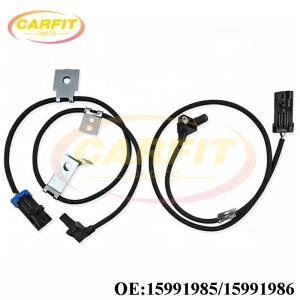 캐딜락 에스컬레이드 쉐보레 실베라도 GMC 시에라용 OEM 15991985 전면 왼쪽 오른쪽 ABS 휠 속도 센서 자