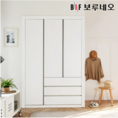 BIF보루네오 네오 3단서랍 여닫이 작은방 붙박이장이미지입니다. 누르면 해당 게시물로 새창이동합니다.