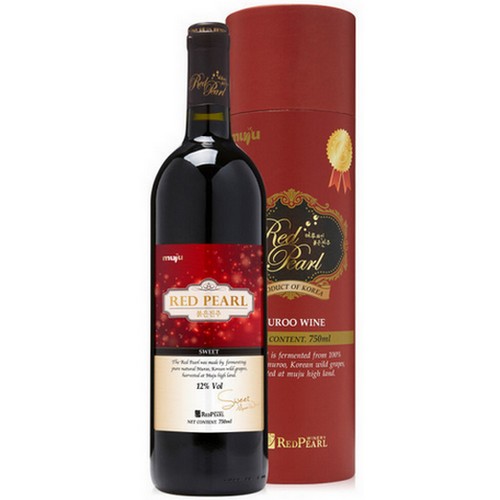 붉은진주 머루와인 스위트 750ml (1개)