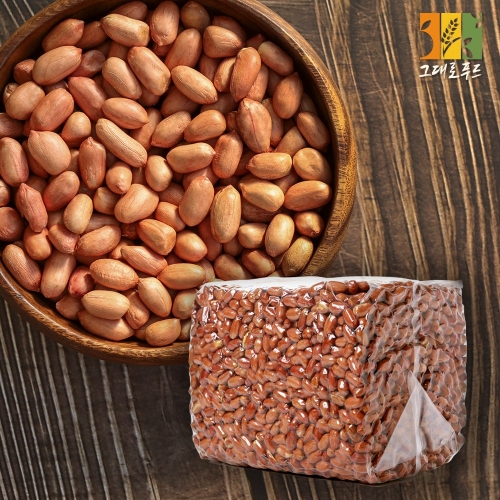 그대로푸드 볶음 땅콩 큰사이즈 3.75kg