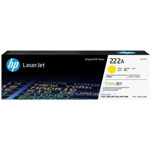 HP 정품 222A (W2222A) 노랑_이미지