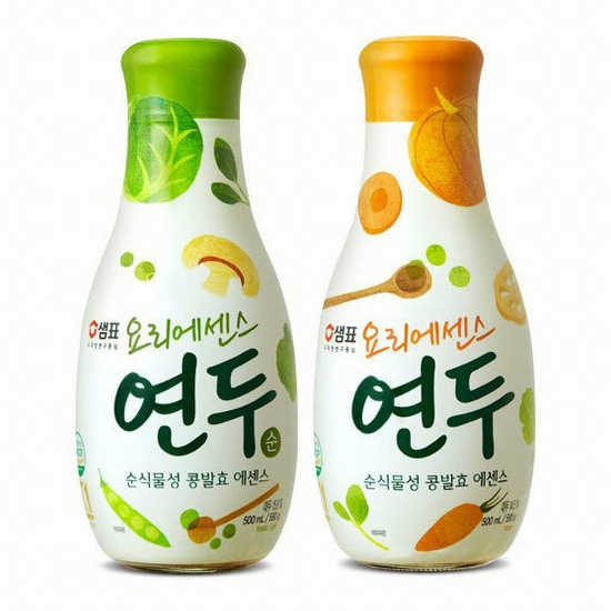 샘표식품 요리에센스 연두순 500ml+요리에센스 연두 500ml (1개)_이미지