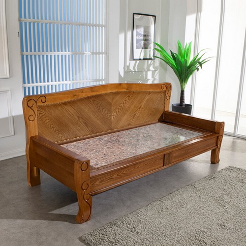 인터데코 HM001 호텔라인 온돌 돌소파 MS (홍맥반석)_이미지