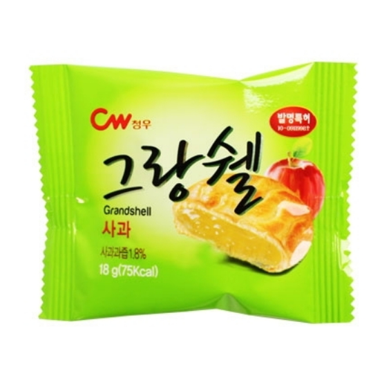 청우식품 그랑쉘 사과 19.5g (40개)_이미지