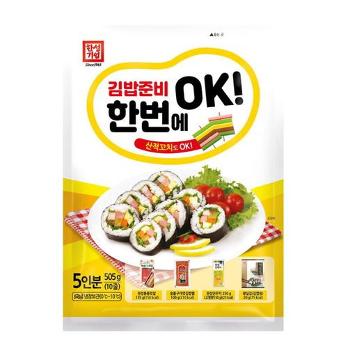 한성기업 김밥준비 한번에 OK 505g (5개)