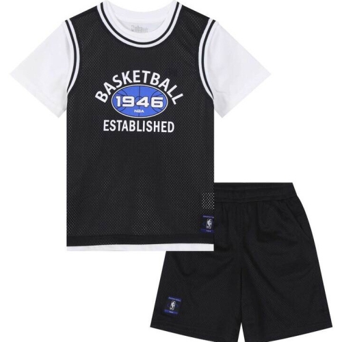 NBA-KIDS KIDS 코트 리더 폴리 메쉬 세트0K252ST020P19_JJ 37824_0K252ST020P19_이미지