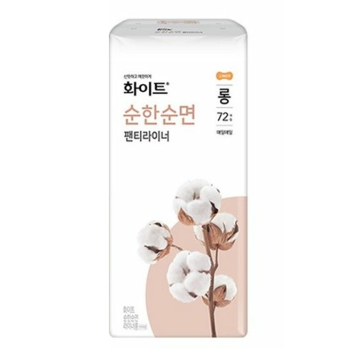 순한순면 팬티라이너 롱 72개