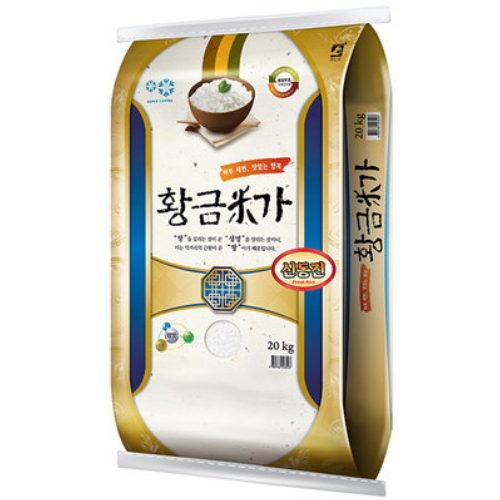 푸드조아 2025 햅쌀 황금미가 신동진 20kg [1개]