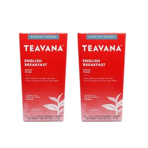 티바나 TEAVANA 잉글리쉬 블랙퍼스트 블랙 티 홍차 티백 24개입 2팩