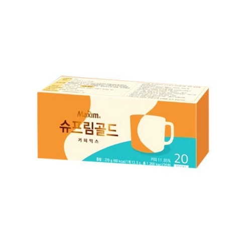 동서식품 맥심 슈프림골드 커피믹스 20개입 (20개)_이미지