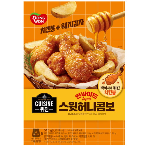 동원F&B 퀴진 인싸이드 스윗허니콤보 510g (1개)_이미지