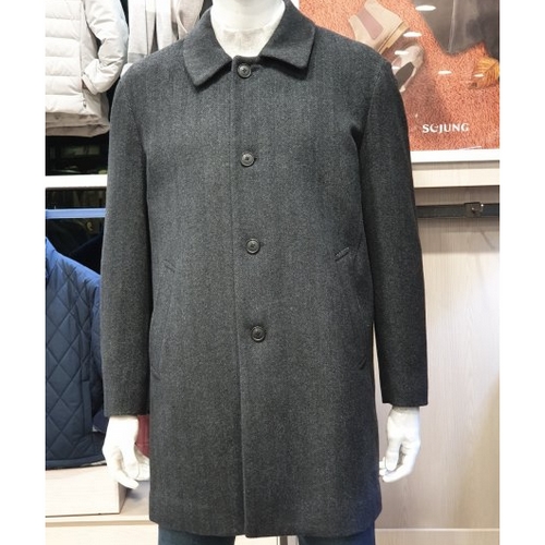 트레몰로 모/캐시미어 혼방 헤링본 패턴 코트 TRBELYWA211_이미지