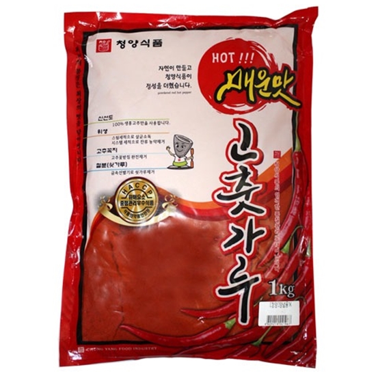 청양식품 고춧가루 미분 매운맛 1kg