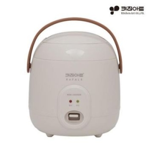 전기 밥솥 밥통 미니 밥솥 1인용 크림