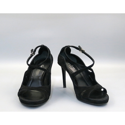 루이비통 스미스마켓 스웨이드 오픈토 구두 250MM K38190LV