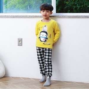 삐삐롱 페코 남9부보온 세트 16F1611GS_YE