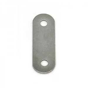 아이베란다  라운드 미니 평철 연결철물 브라켓 철판아대 8X22mm