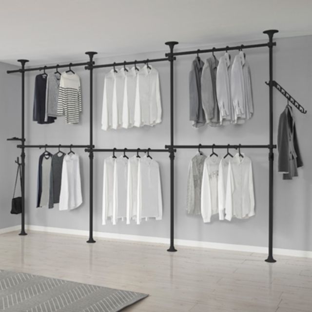 왕자행거 트윈 6단 행거 992_이미지