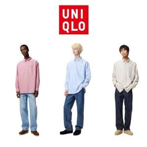 유니클로 남성 JW앤더슨 콜라보 스트레이트 진 청바지 3컬러 빅사이즈_이미지