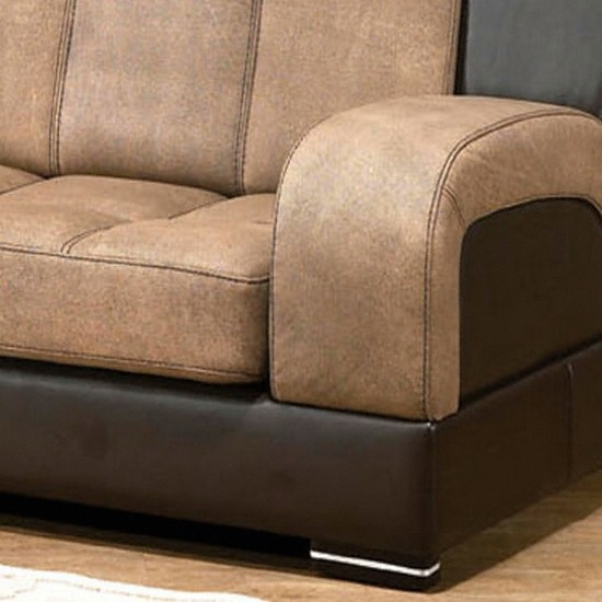 그랑빌 첼로 콤비 가죽소파 (4인용+스툴)