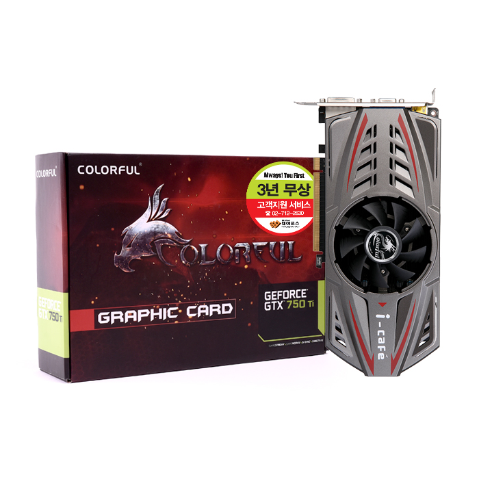 COLORFUL 지포스 GTX750 Ti REVENGE D5 1GB_이미지