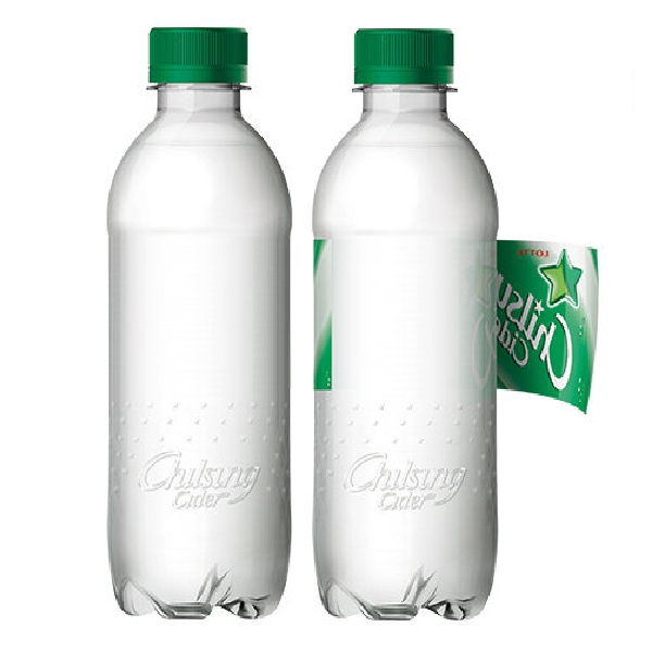 롯데칠성음료 칠성사이다 무라벨 300ml (40개)_이미지