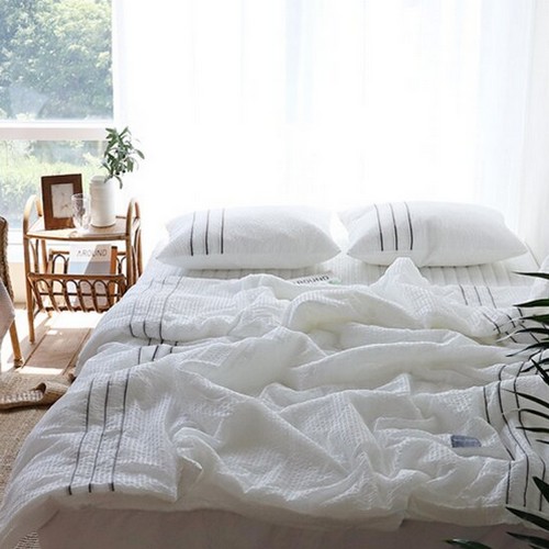 더메종 뱀부 시어서커 호텔식 여름이불 풀세트