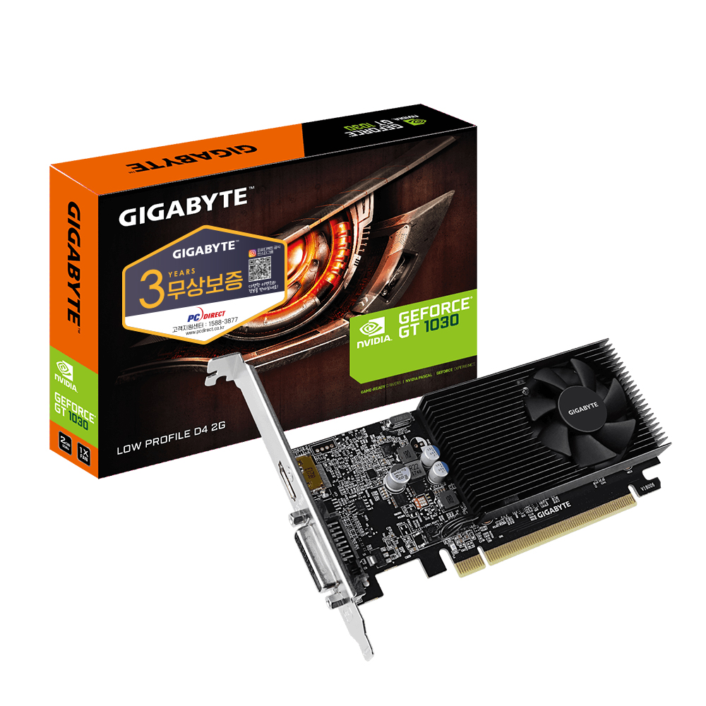 GIGABYTE ������ GT1030 UD2 D4 2GB �̴Ϲ� �Ǿ���Ʈ