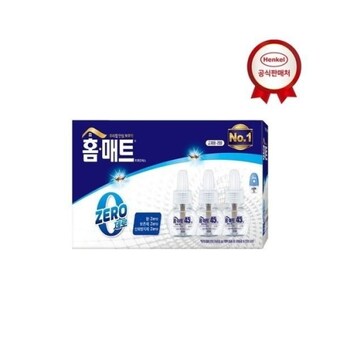<b>홈매트</b> 모기약 <b>홈매트</b> 리퀴드 제로 리필 3입