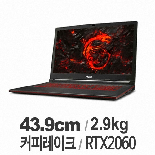 MSI GL시리즈 GL73 8SE (SSD 128GB)_이미지