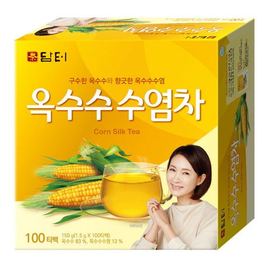 담터 옥수수수염차 티백 100티백 (4개)_이미지
